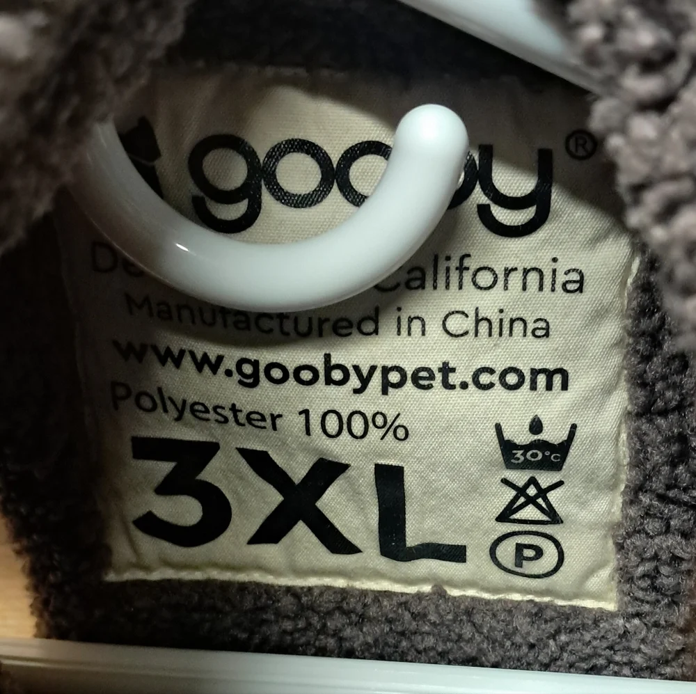 Gooby Dog Vest Size 3X